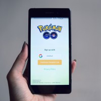 Spel på telefonen